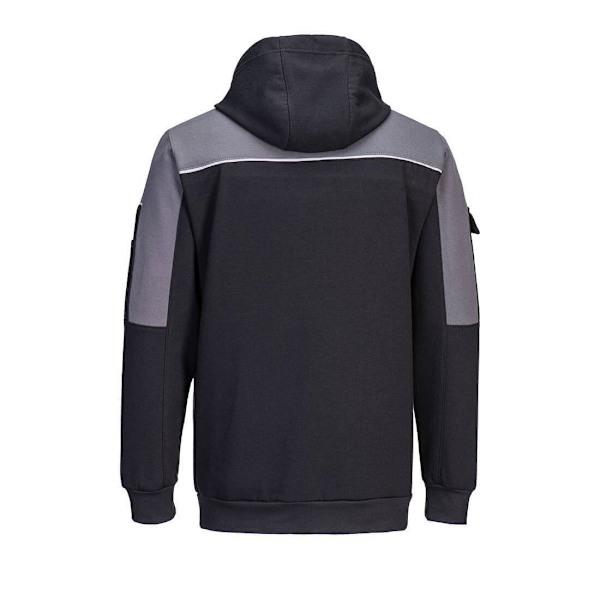 Portwest Herr PW3 Pull Over Hoodie XL Svart/Grå Black/Grey XL