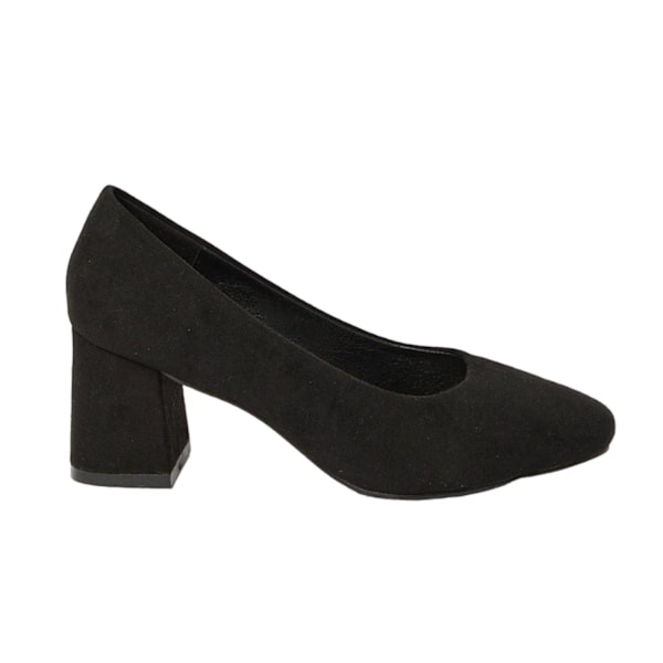 Dorothy Perkins Dam/Dam Elise Extra Wide Court Shoes 6 UK Natural Black 6 UK