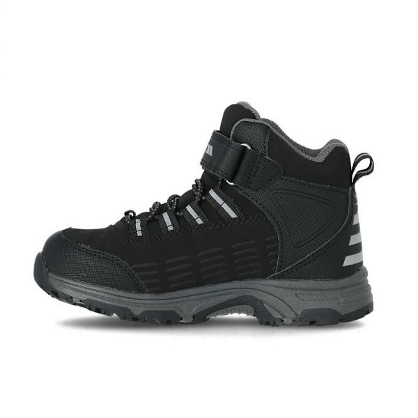 Trespass Barn/Barn Harrelson Mid Cut Vandringskängor 4 UK Bla Black 4 UK