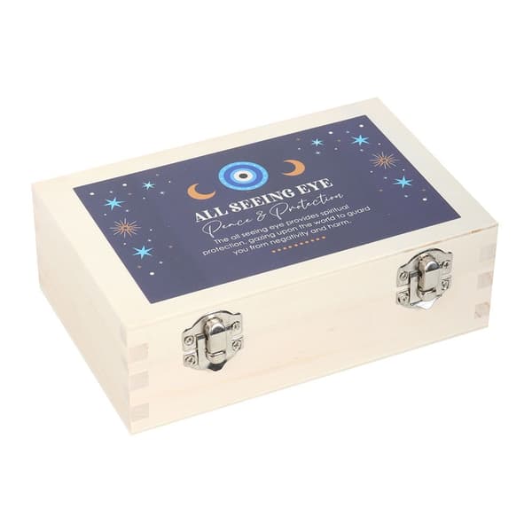 Something Different All Seeing Eye Charm (Förpackning med 36) One Size Blue One Size