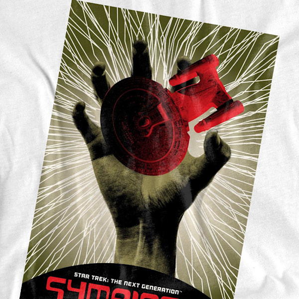 Star Trek Unisex Vuxen The Next Generation Säsong 1 Avsnitt 22 White XL
