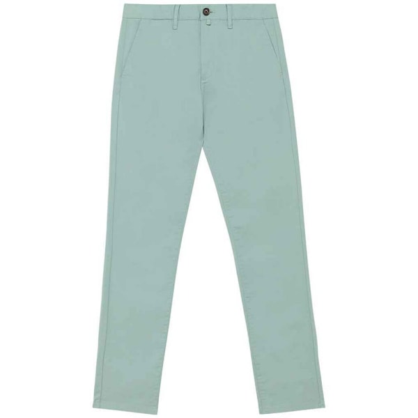 Native Spirit Chinos för män 46R Jade Grön Jade Green 46R