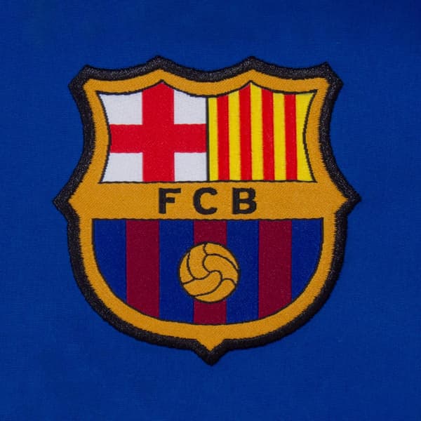 FC Barcelona Herr Kontrastrandig Träningsoverall M Blå Blue M