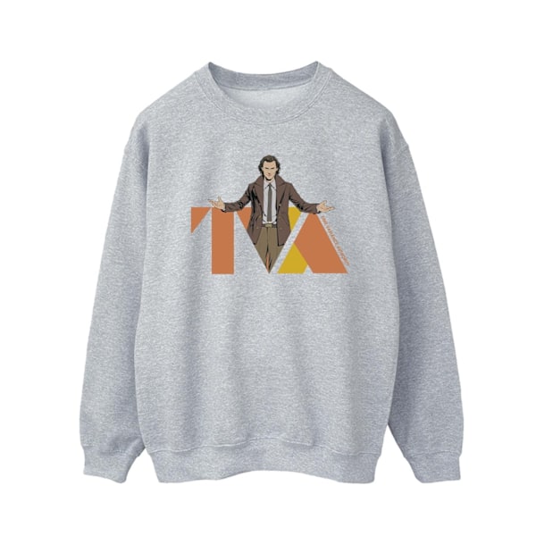 Marvel Herr Loki TVA Pose Sweatshirt S Sports Grey Sports Grey S