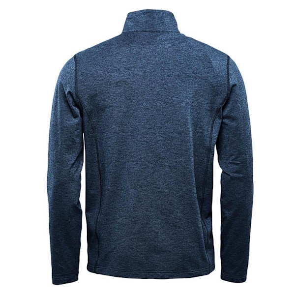 Stormtech Treeline Quarter Zip Pullover för män M Mörk Marinblåmelerad Dark Navy Heather M