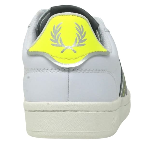 Fred Perry Dam/Dam Lädersneakers 3 UK Vit White 3 UK