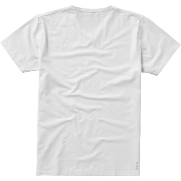 Elevate Mens Kawartha kortärmad T-shirt M Vit White M