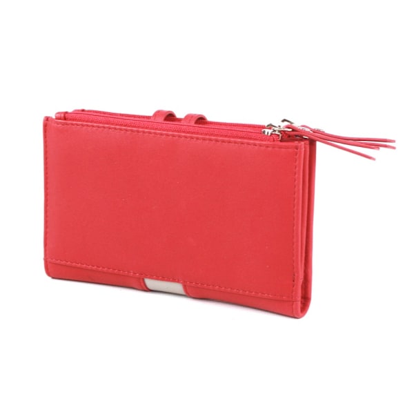 Eastern Counties Leather Dam/Dam Ottilie Läderplånbok På Watermelon/Ivory One Size
