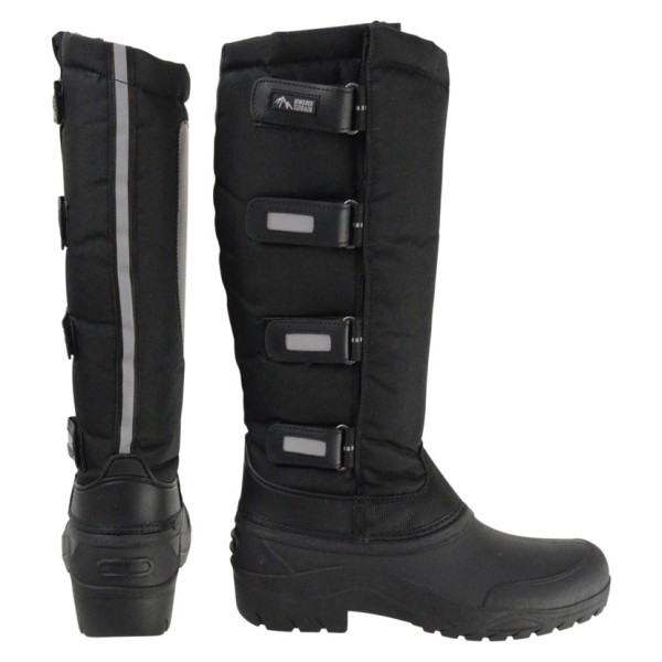 HyLAND Childrens/Kids Atlantic Winter Boots 10.5 Child UK Black Black 10.5 Child UK