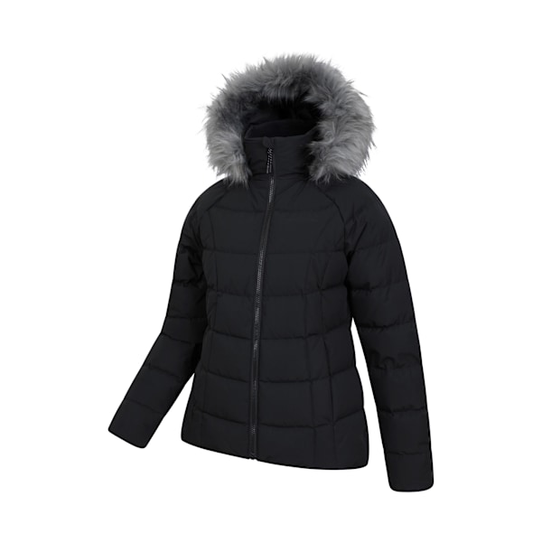 Mountain Warehouse Isla Extreme Kort Dunjacka för Kvinnor Black 8 UK