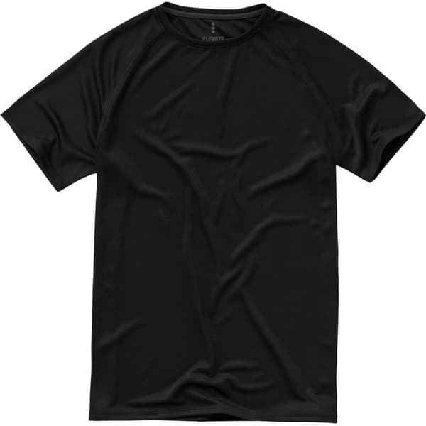Elevate Niagara T-shirt med kort ärm för män XS Solid Black Solid Black XS