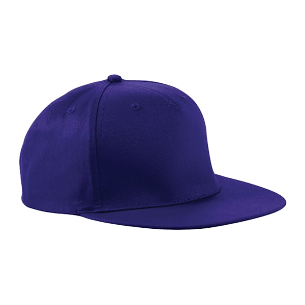 Beechfield Rapper Snapback Cap En Storlek Lila Purple One Size
