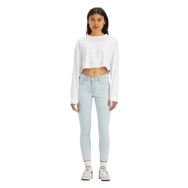 Levis Dam/Dam 710 Faithfully Yours Stuprörsjeans 28XS Ljus Light Blue 28XS