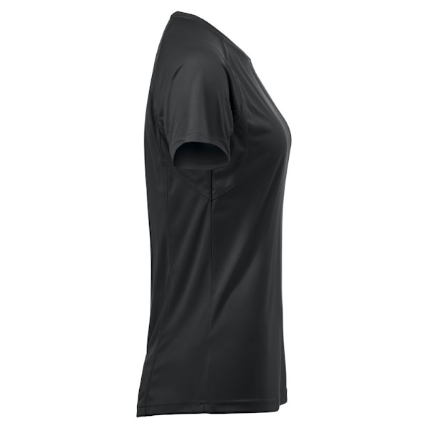 Clique Dam/Kvinnor Premium Aktiv T-Shirt XXL Svart Black XXL