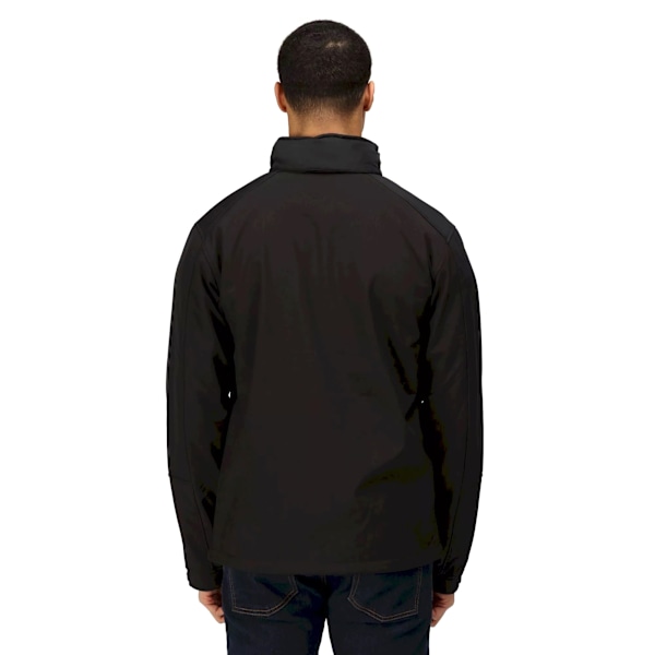 Regatta Reid Softshell Vindtät Vattenavvisande Jacka för Herr Black XL