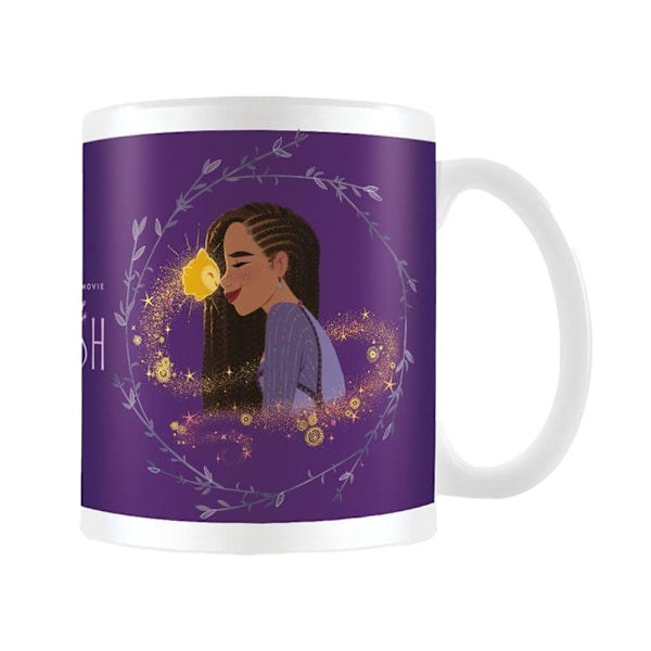 Önska magi i varje önskemugg En storlek Lila/Vit Purple/White One Size
