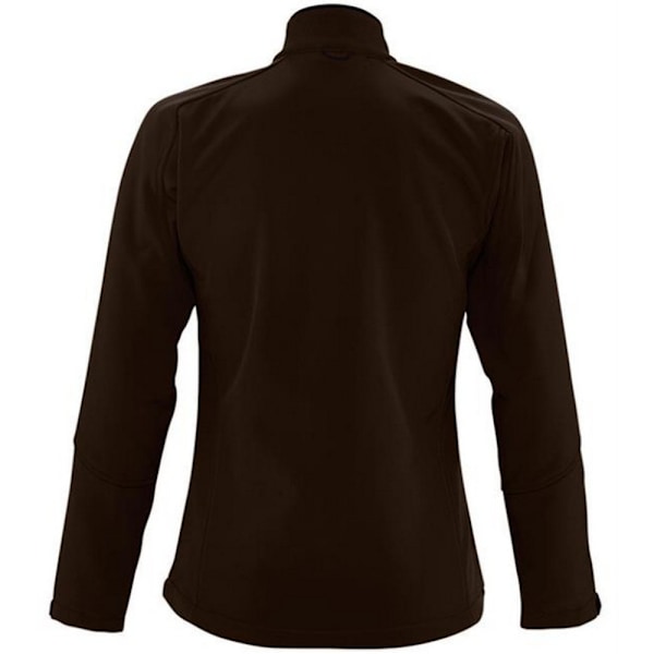 SOLS Dam/Dam Roxy Soft Shell Jacka (Andningsbar, Vindtät Och Vattenavvisande) Dark Chocolate XXL