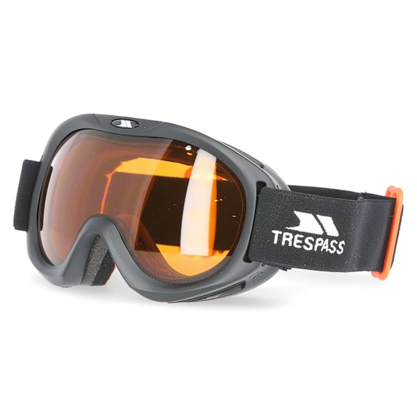 Trespass Hijinx Dubbla Lins Skidglasögon för Barn/Barn En Storlek Matt Black Frame One Size