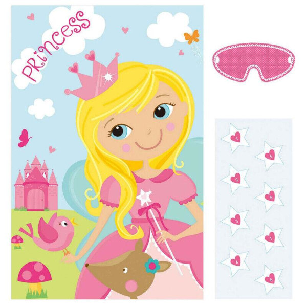 Amscan Woodland Princess Party Game Set One Size Multicoloured Multicoloured One Size