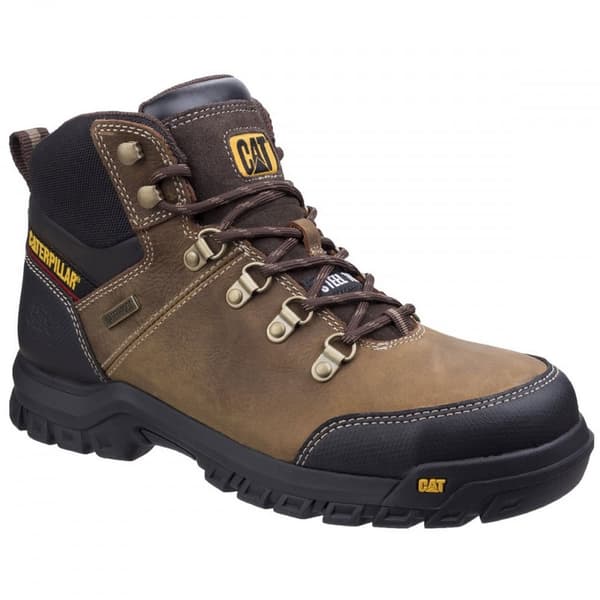 Caterpillar Herr CAT Framework S3 Säkerhetsläderkängor 13 UK Br Brown 13 UK
