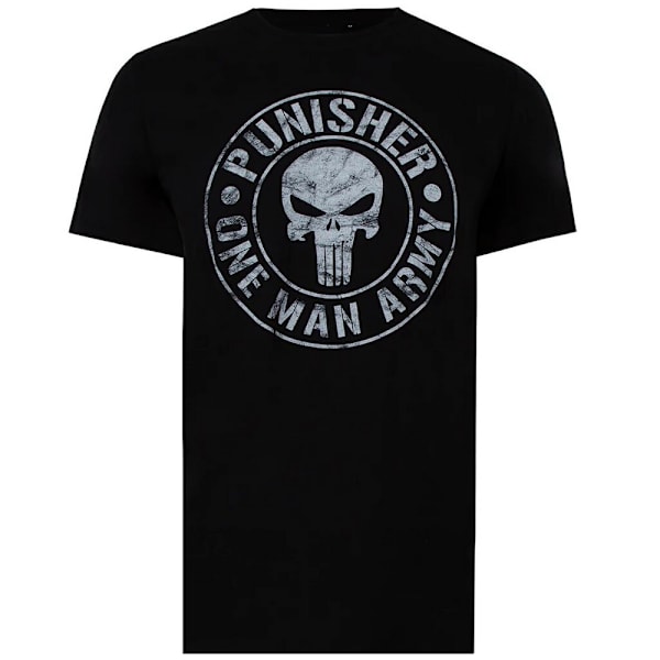 The Punisher Herrarnas One Man Army T-shirt XXL Svart Black XXL