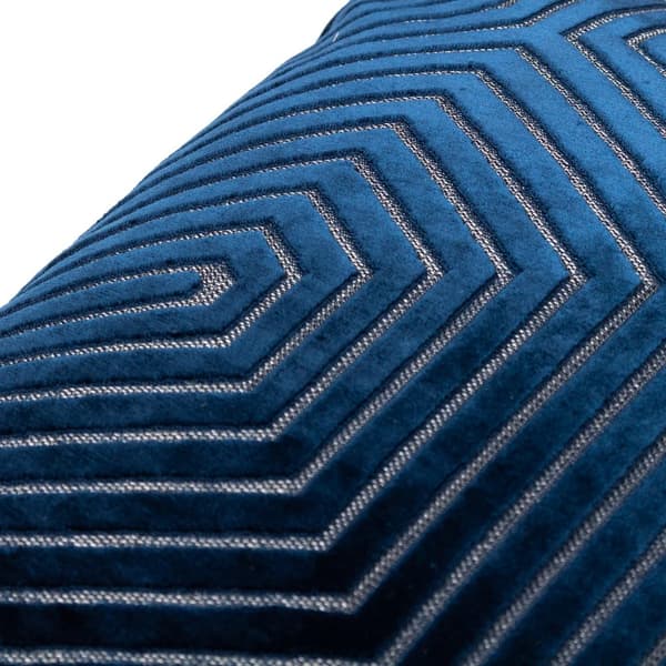 Paoletti Evoke Cut Kuddfodral 55cm x 55cm Marinblå Navy 55cm x 55cm