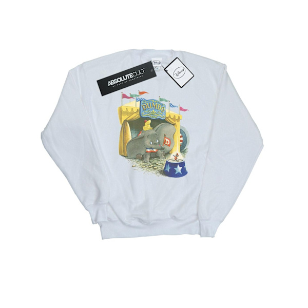 Disney Boys Dumbo Circus Sweatshirt 12-13 år Vit White 12-13 Years