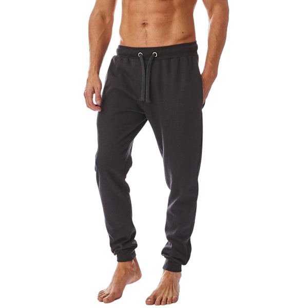 Iron Mountain Män Cuffed Ankle Jogging Byxor XL R Svart Black XL R