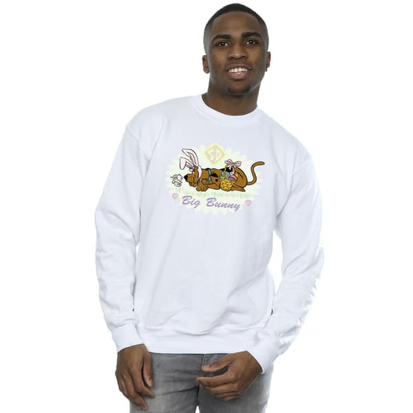 Scooby Doo Herr Big Bunny Sweatshirt M Vit White M