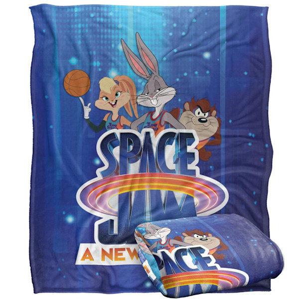 Space Jam: A New Legacy Logotyp & Karaktärer Filt One Size Mult Multicoloured One Size