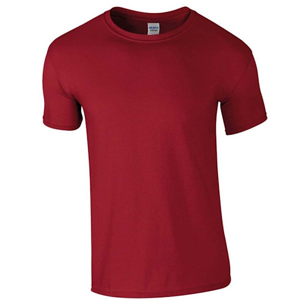 Gildan Herr Soft Style Ringspun T-shirt XXL Kardinalröd Cardinal Red XXL