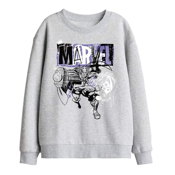 Thor Barn/Kids Thunder Sweatshirt 12-13 år Athletic Hea Athletic Heather 12-13 Years