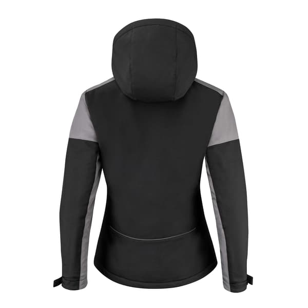 Printer Dam/Dam Vadderad Soft Shell Jacka XS Svart/Antracit Black/Anthracite XS