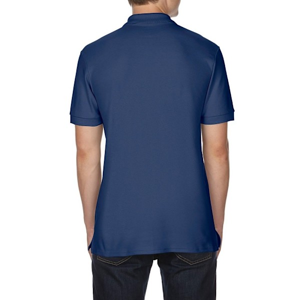 Gildan Premium Cotton Sport Double Pique Poloskjorta L Marinblå Navy L
