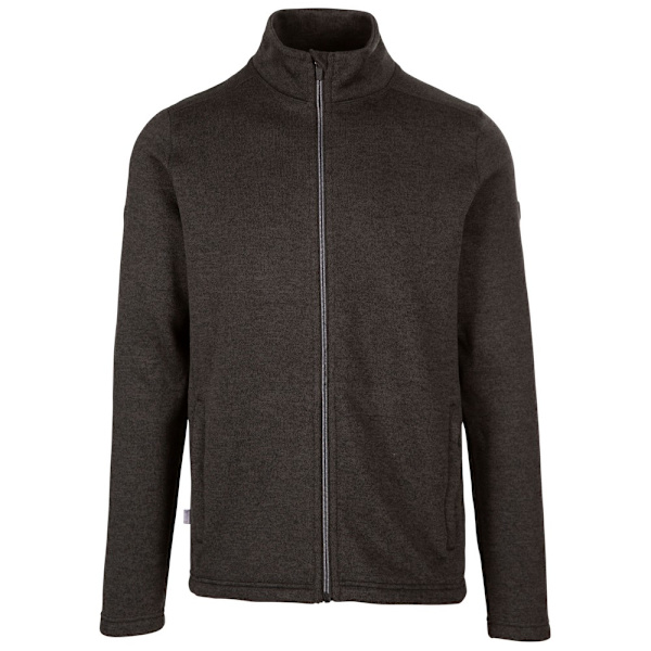 Trespass Rundel Marl Fleecejacka M Mörkgrå Dark Grey M