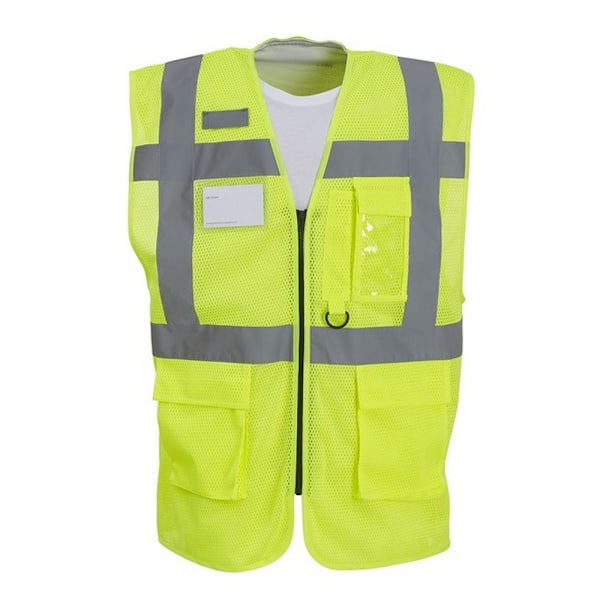 Yoko herr Executive Mesh Hi-Vis väst XXL gul Yellow XXL