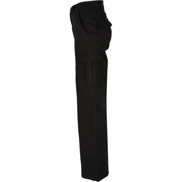 Urban Classics Dam/Dam Twill Hög Midja Vida Ben Cargo Byxor Black 30R