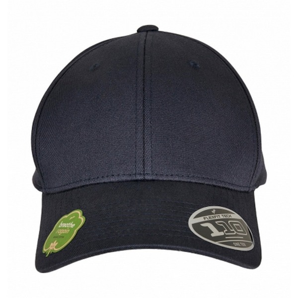 Yupoong Unisex Adult Flexfit 110 Organisk Baseballkeps One Size Dark Navy One Size