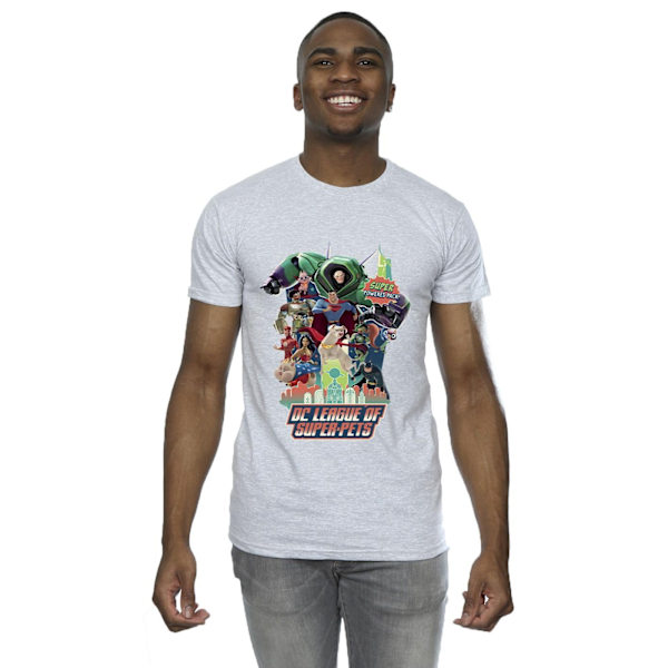 DC Comics DC League Of Super-Pets Super Powered Sports Grey XXL