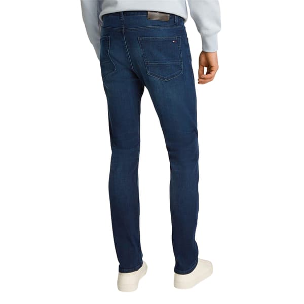 Tommy Hilfiger Herr Bleecker Denim Jeans 34R Mörkblå Deep Blue 34R