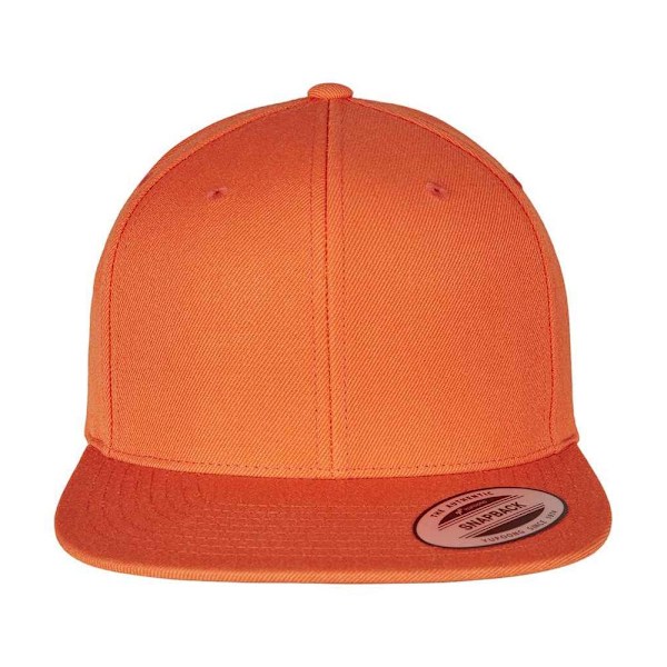 Flexfit Mesh Snapback Classic Baseball Cap One Size Orange Orange One Size