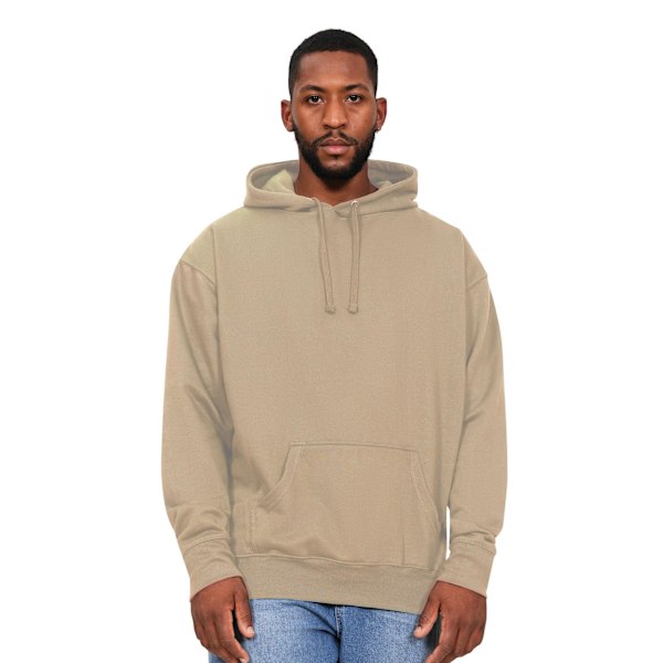 Casual Classics Herr Ringspun Bomulls Hoodie XXL Ecru Ecru XXL