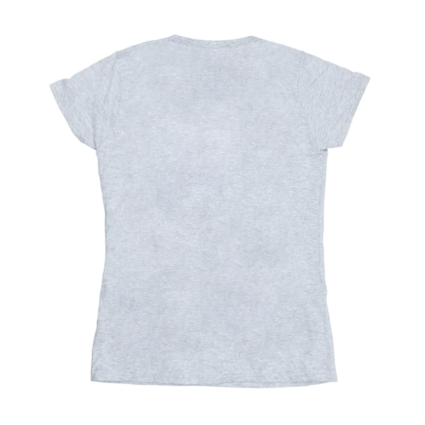 Disney Womens/Ladies Mickey And Friends Winter Wishes Bomull T-shirt Sports Grey M