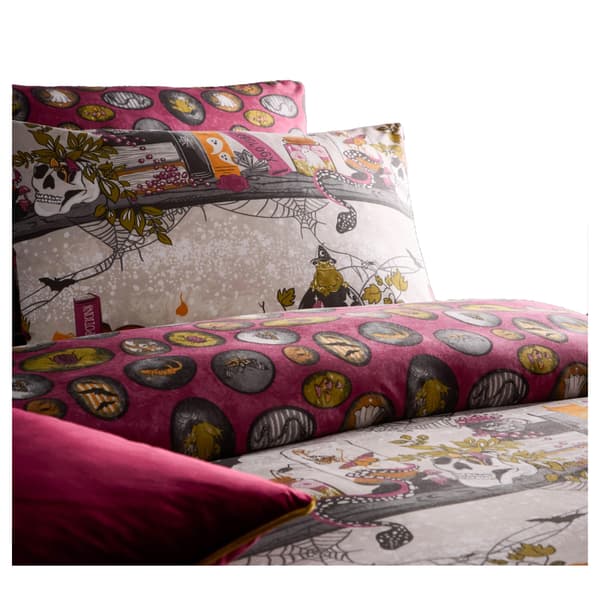 Furn Ultimate Vändbart Påslakanset i Sammet, Enkel Multicoloured Single