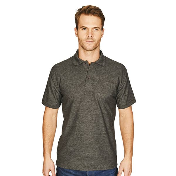 Absolute Apparel Herr Precision Pikétröja 5XL Antracit Charcoal 5XL