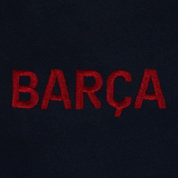 FC Barcelona Herr Retro Träningsjacka S Marinblå Navy Blue S