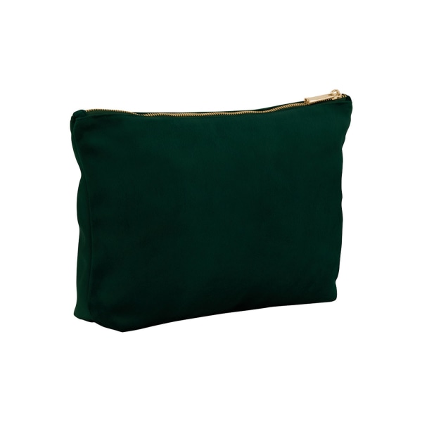 Bagbase Velvet Accessory Bag L Dark Emerald Dark Emerald L