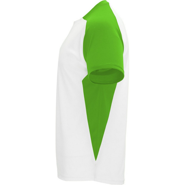 Roly Barn/Barn Bugatti Kortärmad Sport T-shirt 4 År White/Fern Green 4 Years