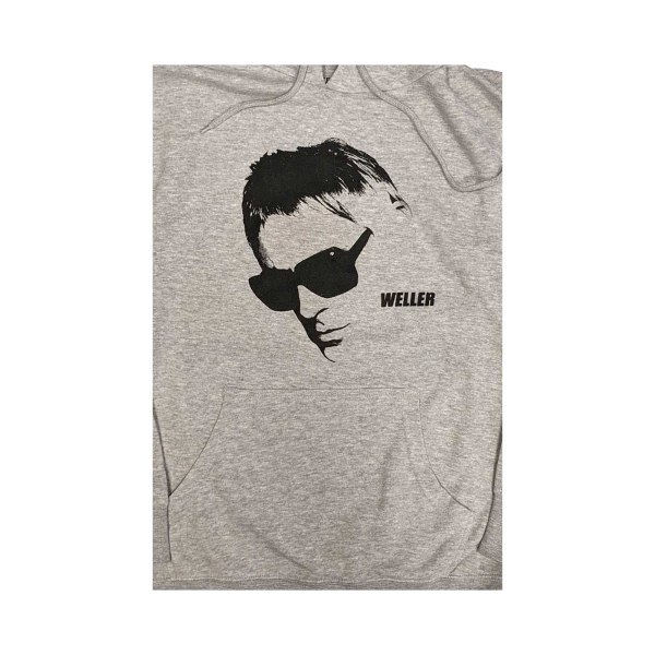 Paul Weller Unisex Adult Glasses Picture Pullover Hoodie S Grå Grey S