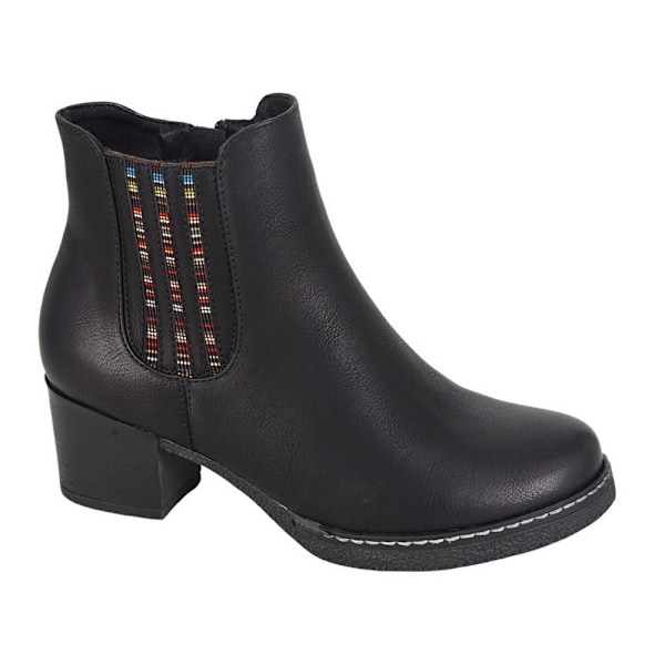 Cipriata Annella Ankelboots för Kvinnor/Dam 8 UK Svart Black 8 UK